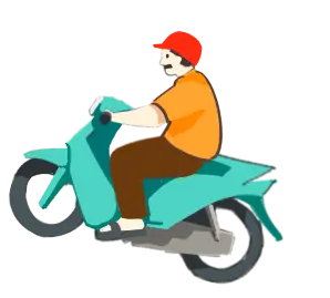バイクおじさん